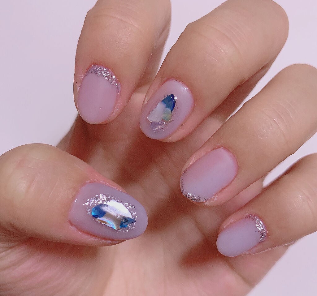 ノンワイプクリア キャンジェル(トップコート)/プリジェル/ジェルネイルを使ったクチコミ(1枚目)