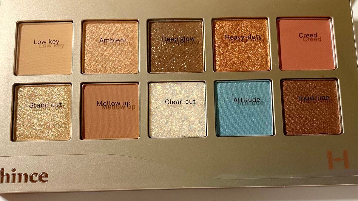 ニューデップスアイシャドウパレット/hince/アイシャドウパレットを使ったクチコミ(1枚目)