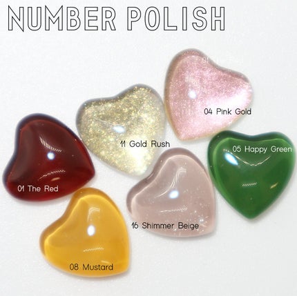 NUMBER POLISH /D-UP/マニキュアを使ったクチコミ(3枚目)