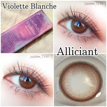 ヴィオレットブランシュ/ヴァイオレットブランシュ/カラーコンタクトレンズを使ったクチコミ(1枚目)