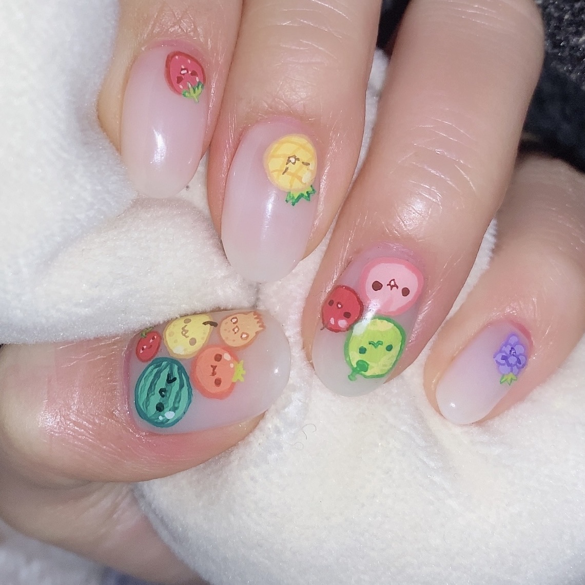 プリジェルミューズ S083 シアーホワイト/プリジェル/ジェルネイルを使ったクチコミ（1枚目）