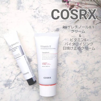 RXザ・レチノール0.1クリーム/COSRX/フェイスクリームを使ったクチコミ(1枚目)