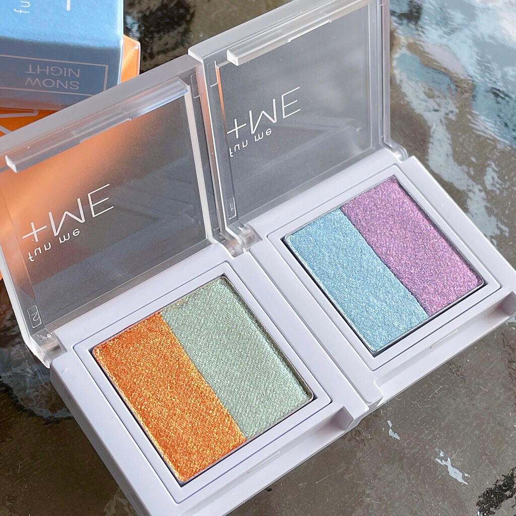 ラメシャワーシャドウ/funme+ME/ジェル・クリームアイシャドウを使ったクチコミ(5枚目)