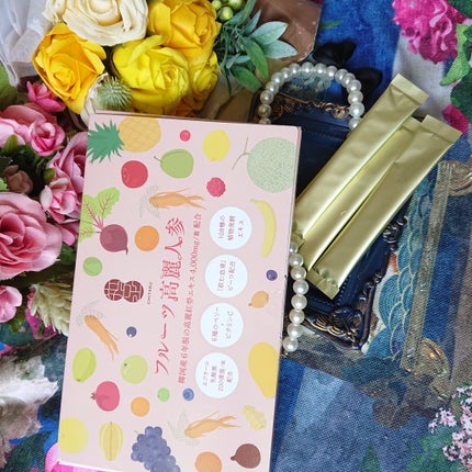 真紅 on LIPS 「CHITARU様のフルーツ高麗人参をお試しさせて頂きました。『..」(5枚目)