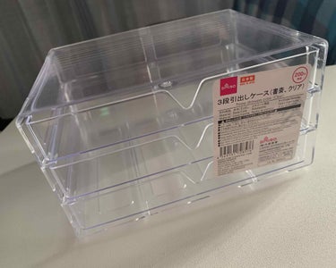 3段式クリアーケース/DAISO/その他化粧小物を使ったクチコミ（2枚目）