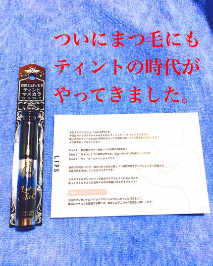 ラッシュティント/MAJOLICA MAJORCA/マスカラを使ったクチコミ(1枚目)