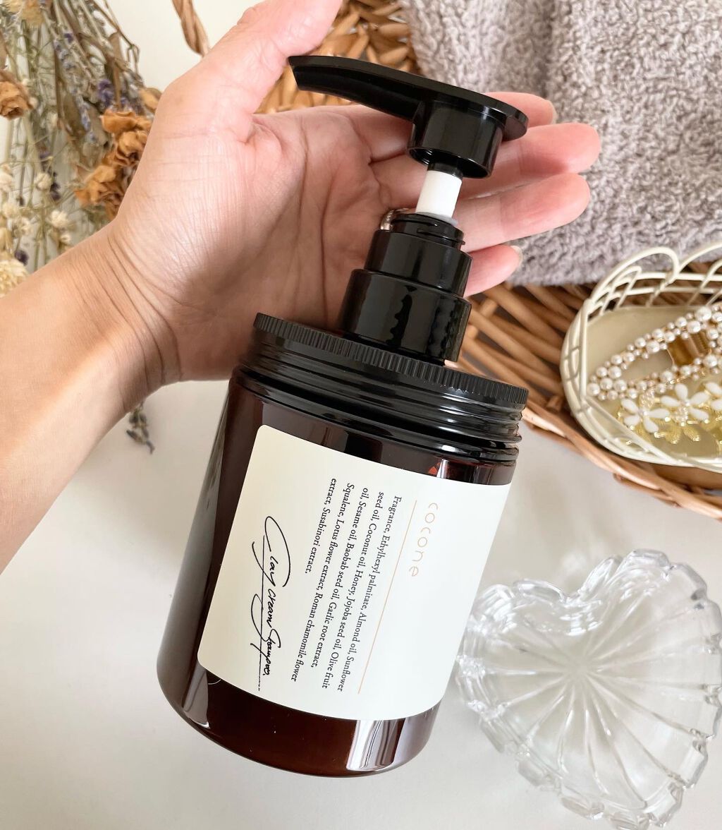 クレイクリームシャンプー(モイスト)/cocone/市販シャンプーを使ったクチコミ(2枚目)