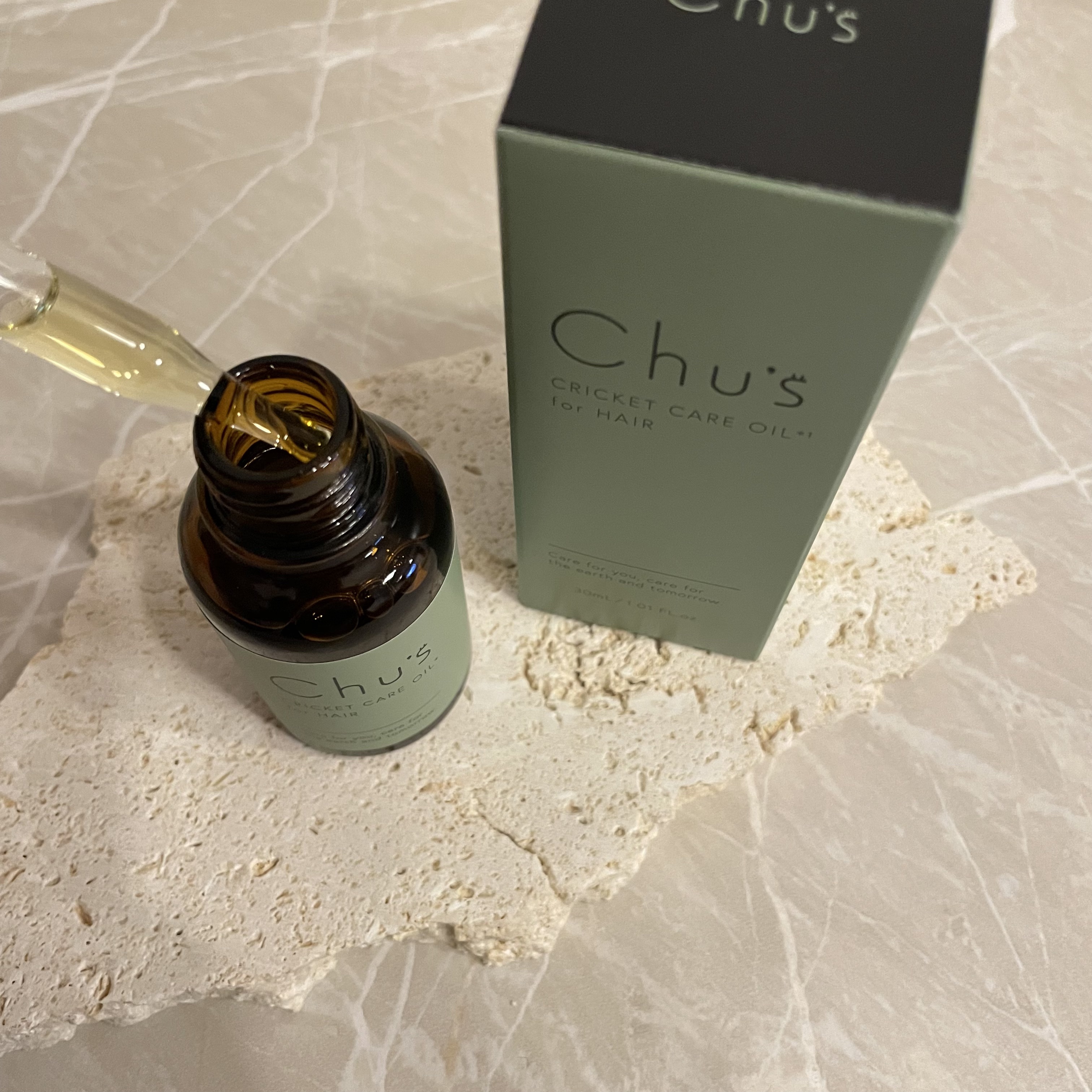 CRICKET CARE OIL for HAIR/Chu's/ヘアオイルを使ったクチコミ（3枚目）