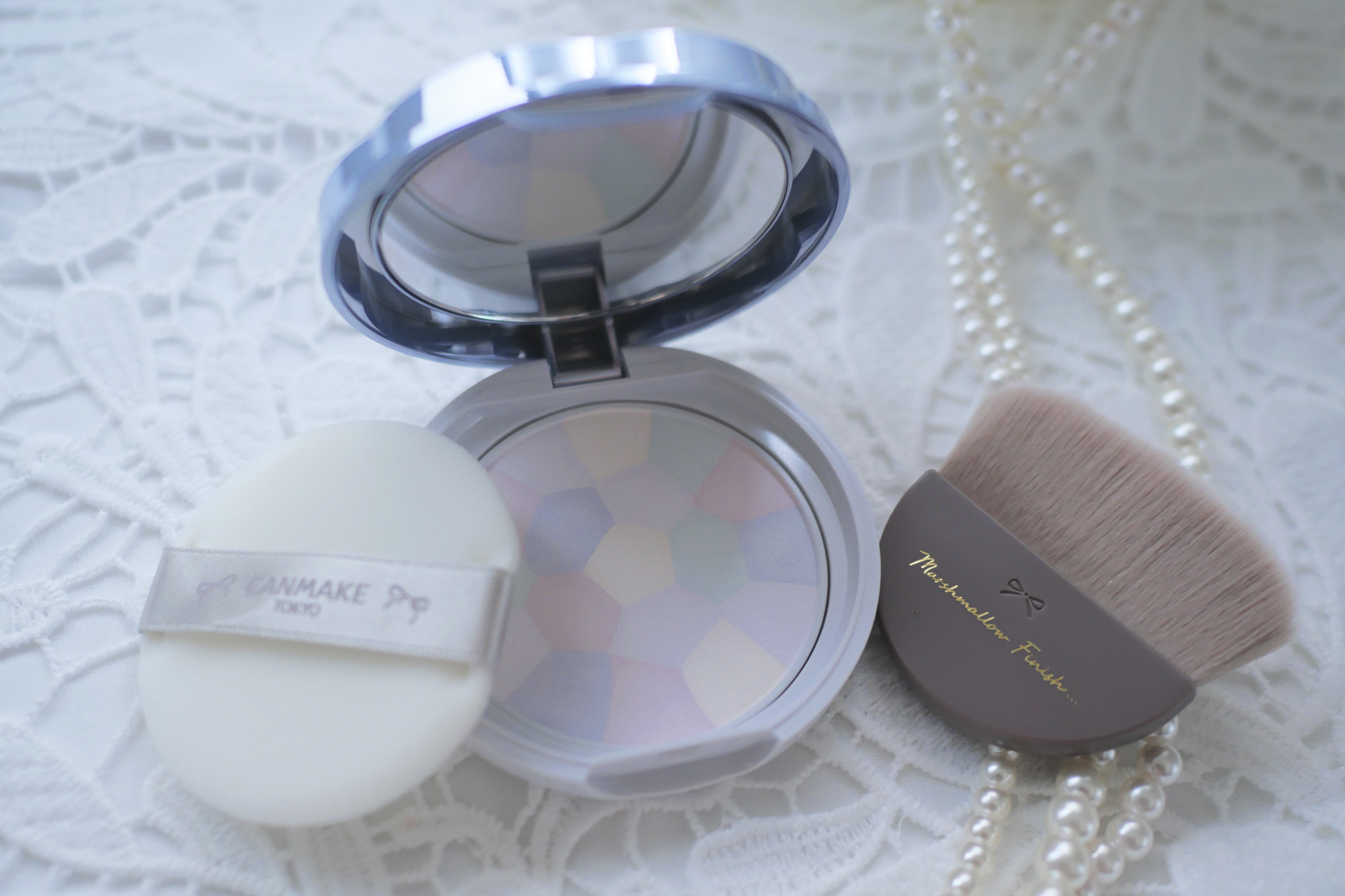 マシュマロフィニッシュパウダーブラシ/キャンメイク/メイクブラシを使ったクチコミ（1枚目）