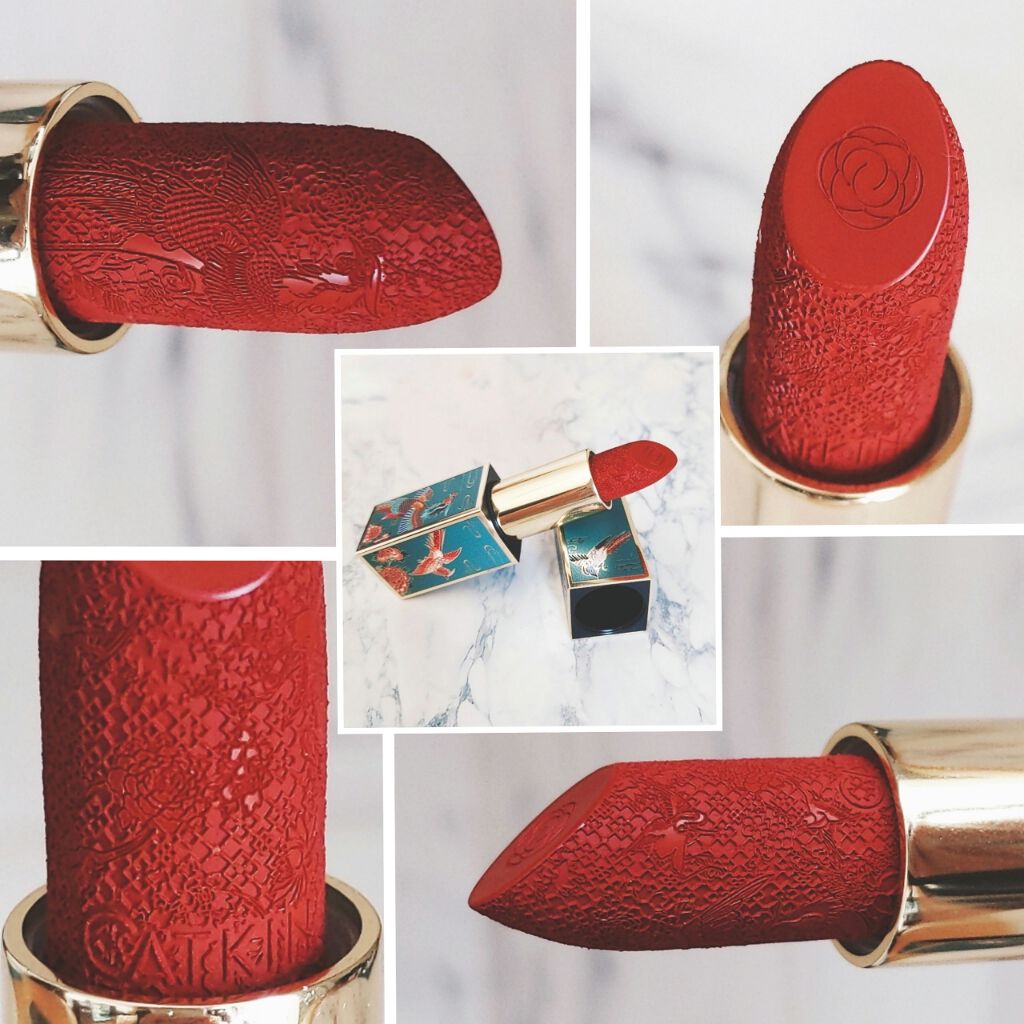 頤和園 コラボ 彫刻口紅/CATKIN/口紅を使ったクチコミ(3枚目)