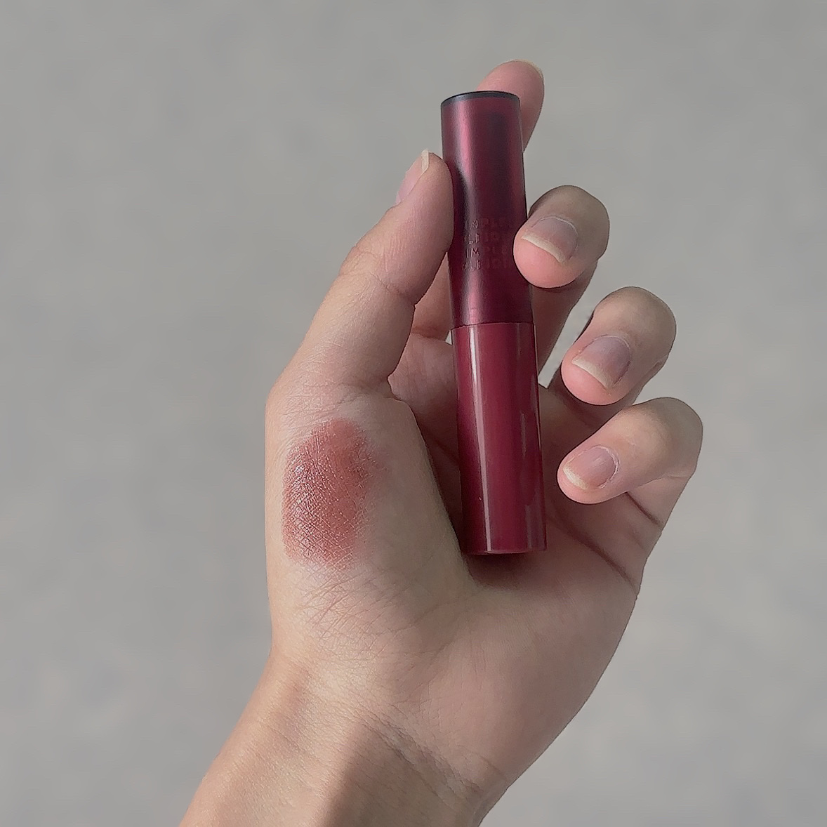 ティントマイスターリップ 03 美肌ブラウン/iDIMPLE/リップティントを使ったクチコミ（2枚目）