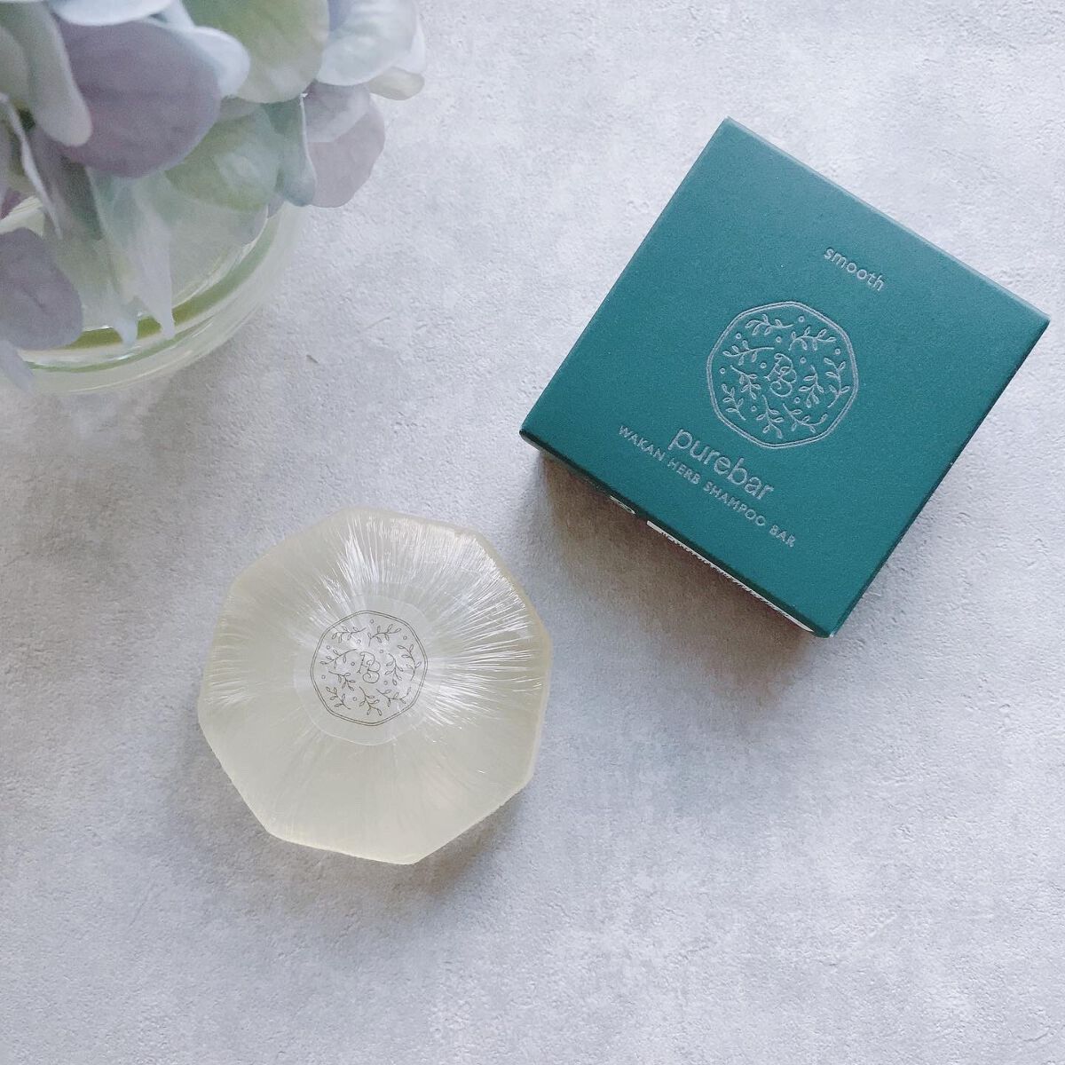 ピュアバー 和漢ハーブシャンプーバー スムース/purebar/市販シャンプーを使ったクチコミ(1枚目)