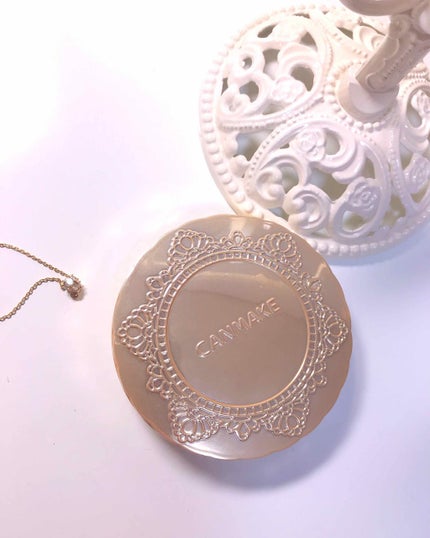 【旧品】マシュマロフィニッシュパウダー/キャンメイク/プレストパウダーを使ったクチコミ(2枚目)