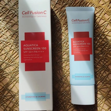 アクアティカサンスクリーン100/Cell Fusion C(セルフュージョンシー)/日焼け止めクリームを使ったクチコミ(1枚目)