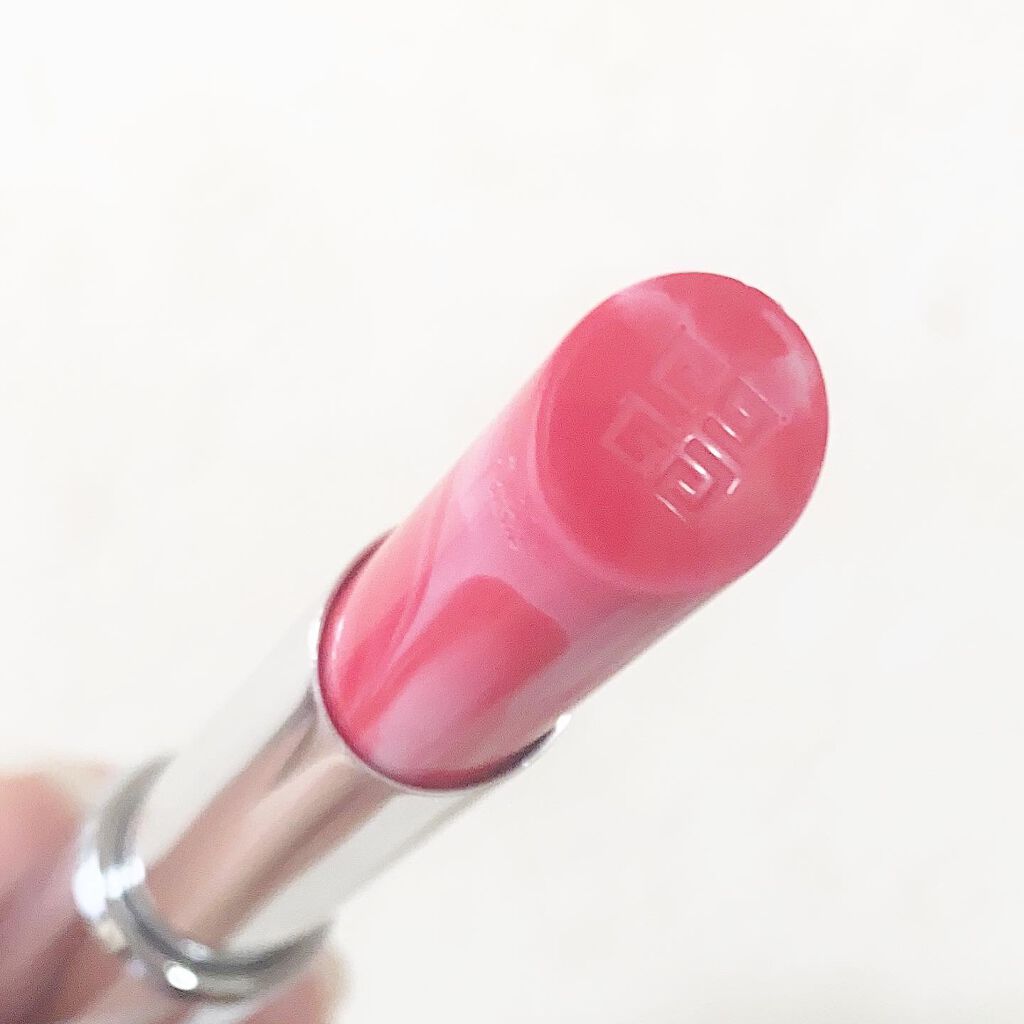 ローズ・パーフェクト No.303 スージング・レッド/GIVENCHY/リップバームを使ったクチコミ（2枚目）