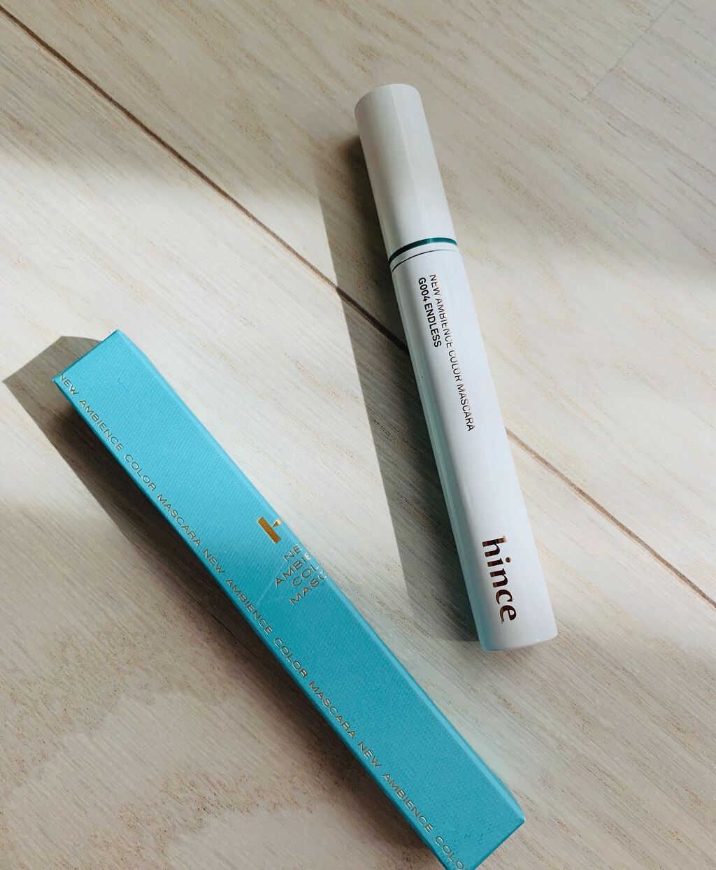 ニューアンビエンスカラーマスカラ/hince/マスカラを使ったクチコミ(1枚目)