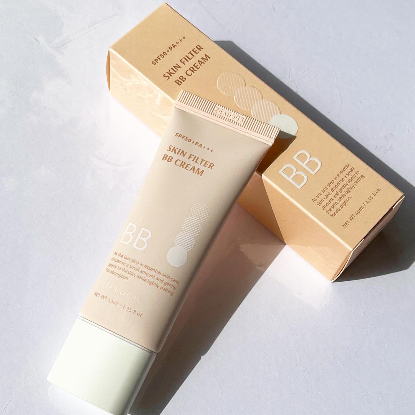 スキン フィルターBBクリーム/BOM/BBクリームを使ったクチコミ（1枚目）