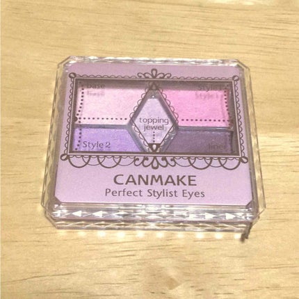【旧品】パーフェクトスタイリストアイズ/キャンメイク/アイシャドウパレットを使ったクチコミ(1枚目)