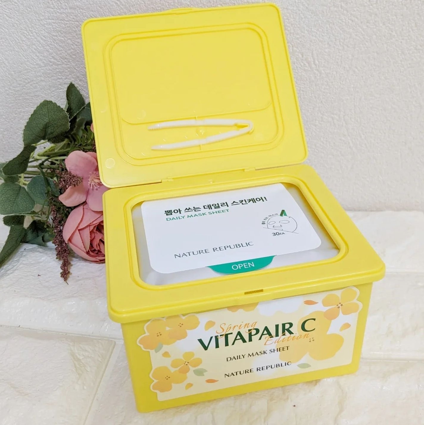 ビタペアCデイリーシートマスク/ネイチャーリパブリック/シートマスク・パックを使ったクチコミ(3枚目)