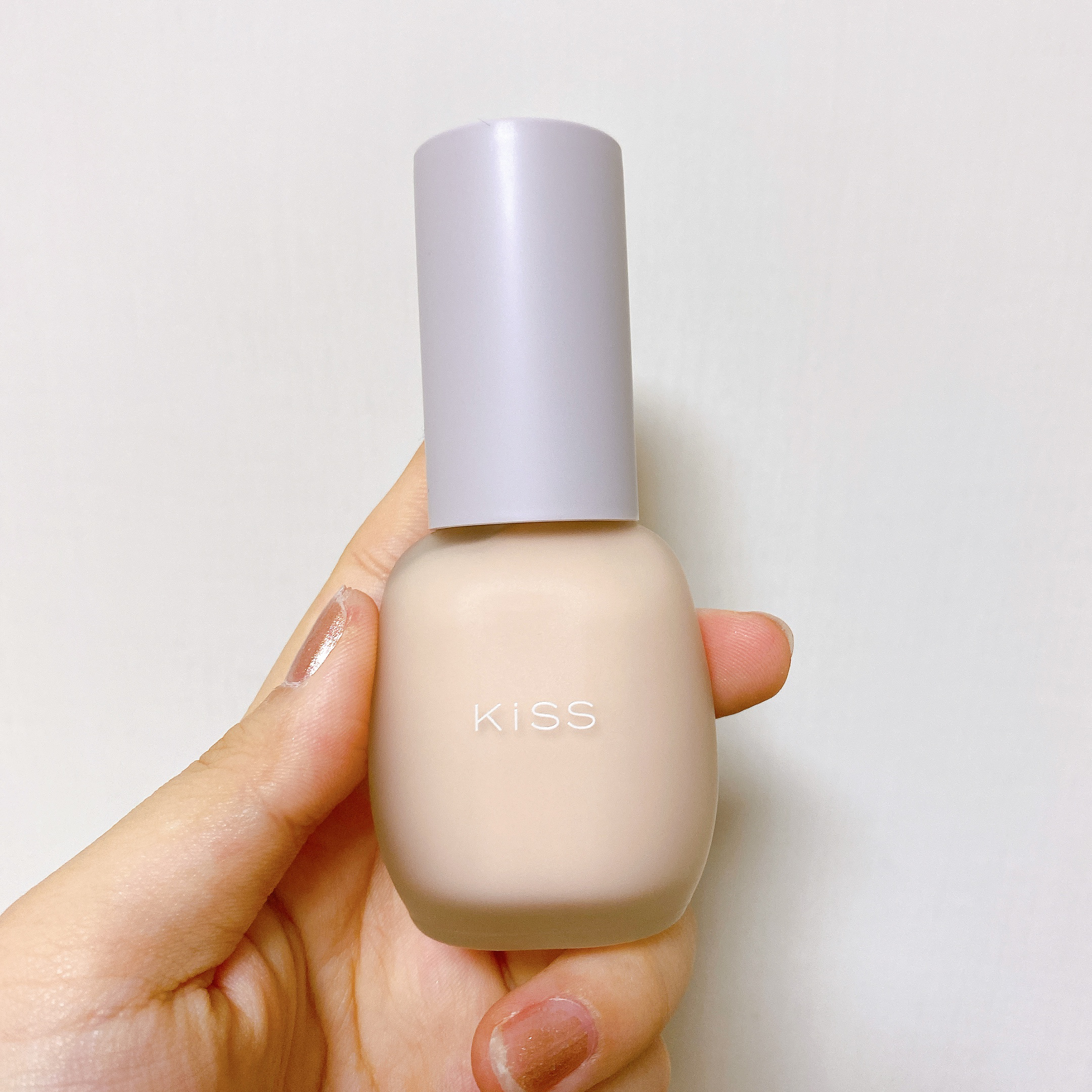 ミルキッシュガラスファンデ/KiSS/リキッドファンデーションを使ったクチコミ（1枚目）