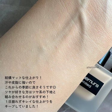 アンリミテッド ラスティング フルイド/shu uemura/リキッドファンデーションを使ったクチコミ（5枚目）