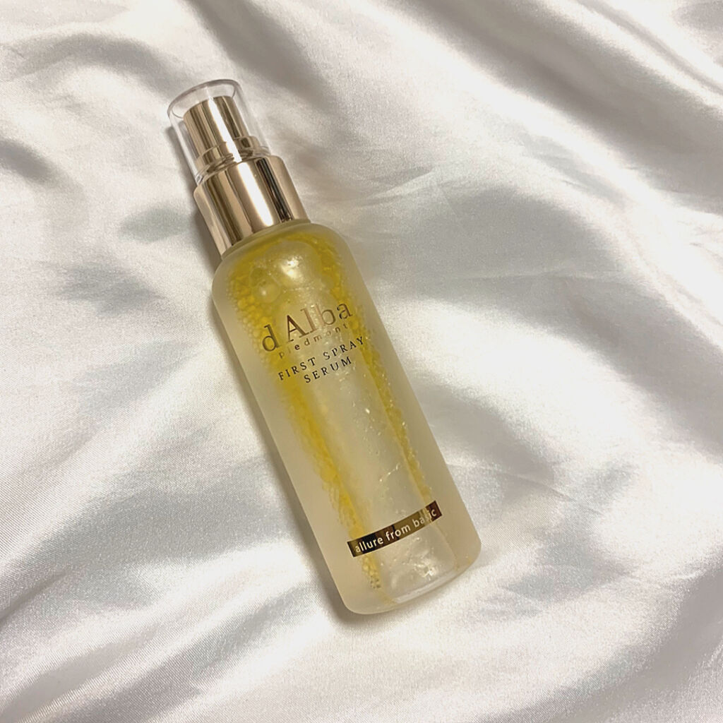 ダルバ ホワイトトリュフファーストスプレーセラム/ダルバ/ミスト状化粧水を使ったクチコミ（1枚目）