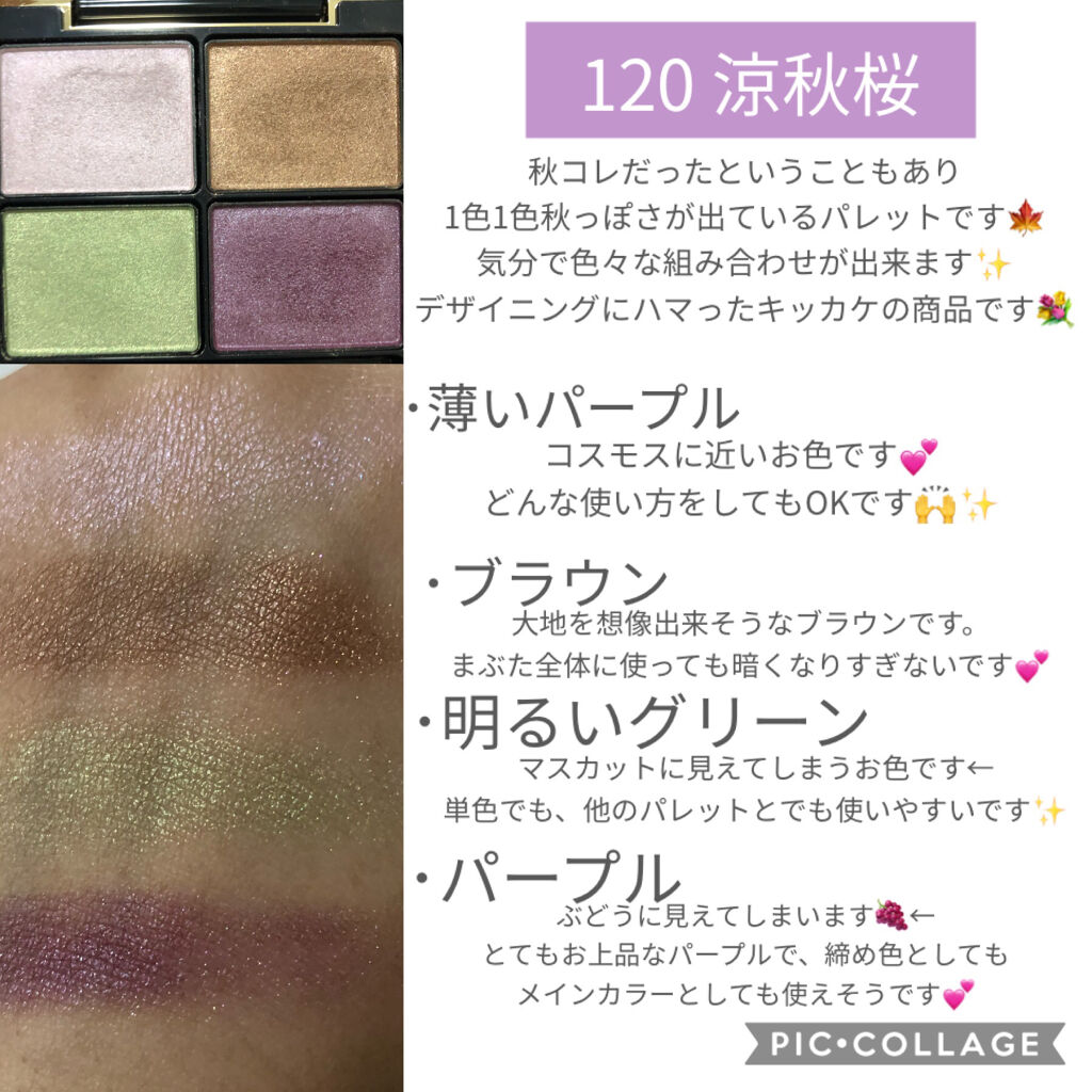 デザイニング カラー アイズ/SUQQU/アイシャドウパレットを使ったクチコミ（3枚目）