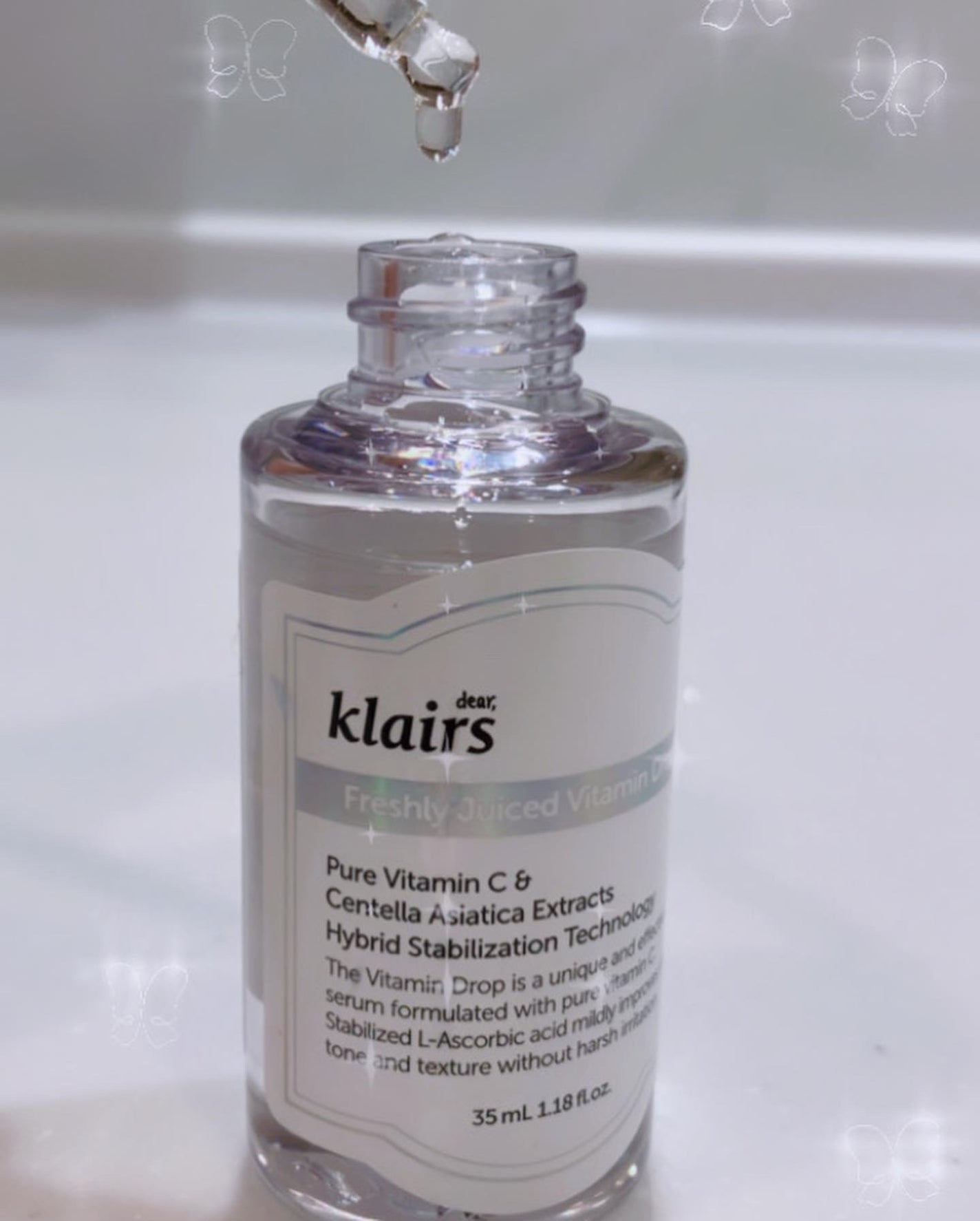 フレッシュリージュースドビタミンドロップ(35ml)/Klairs/美容液を使ったクチコミ(3枚目)