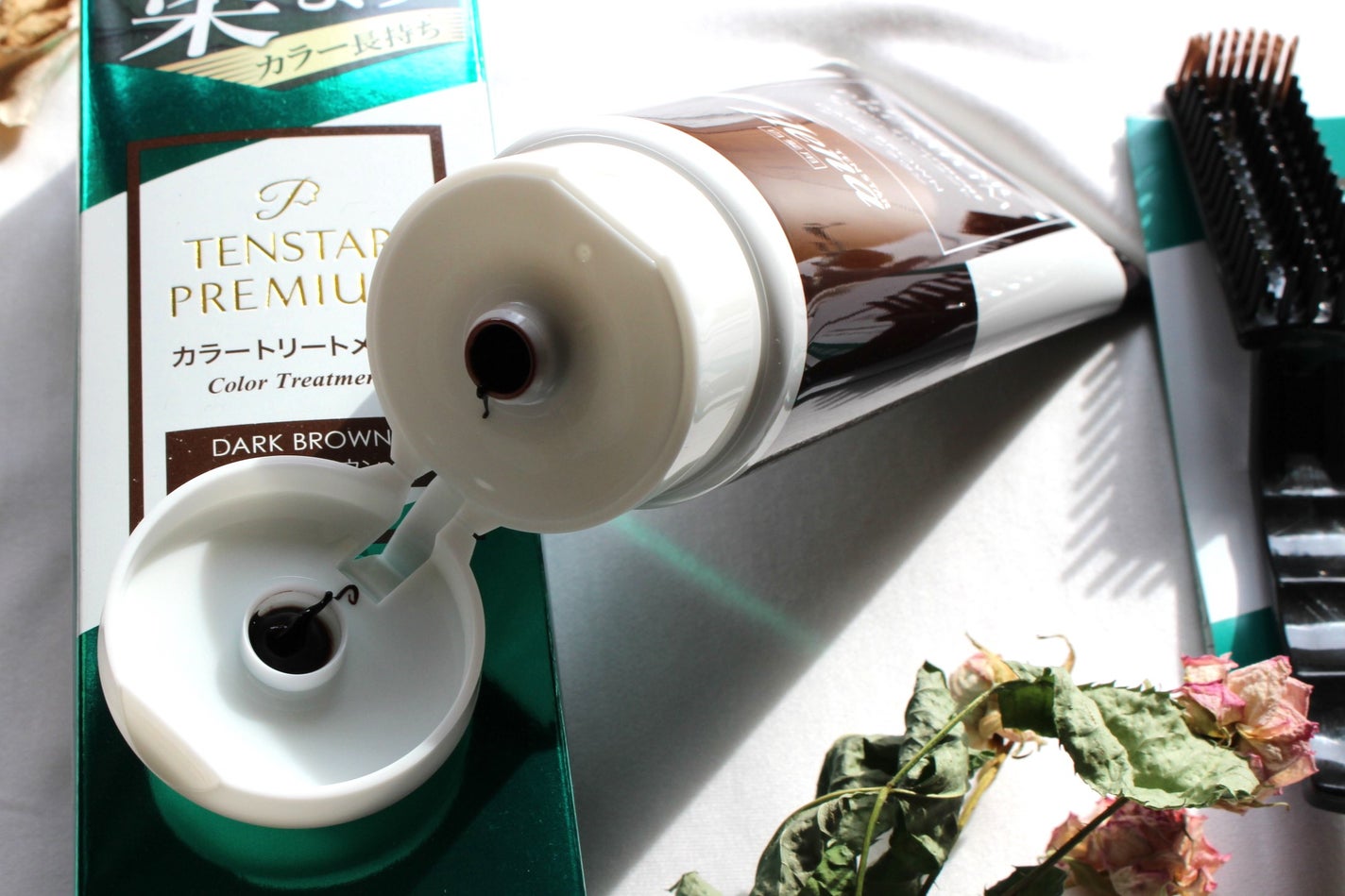 テンスターHenaプレミアム カラートリートメント/テンスターHenaプレミアム/ヘアカラーを使ったクチコミ(3枚目)