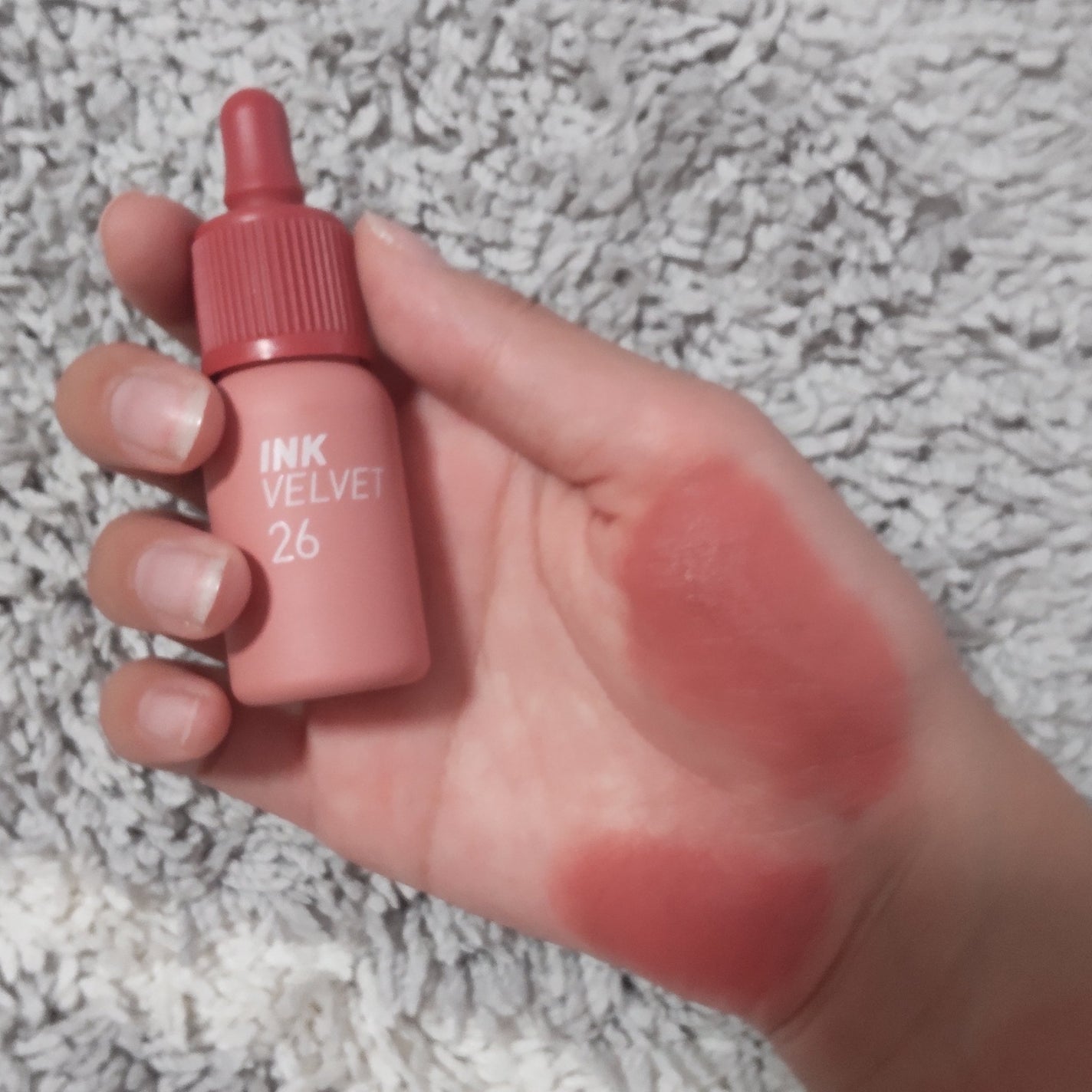 インク ベルベット/PERIPERA/口紅を使ったクチコミ(4枚目)