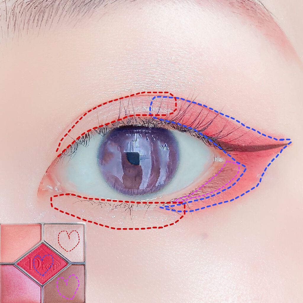 【旧】サンク クルール クチュール/Dior/アイシャドウパレットを使ったクチコミ(3枚目)