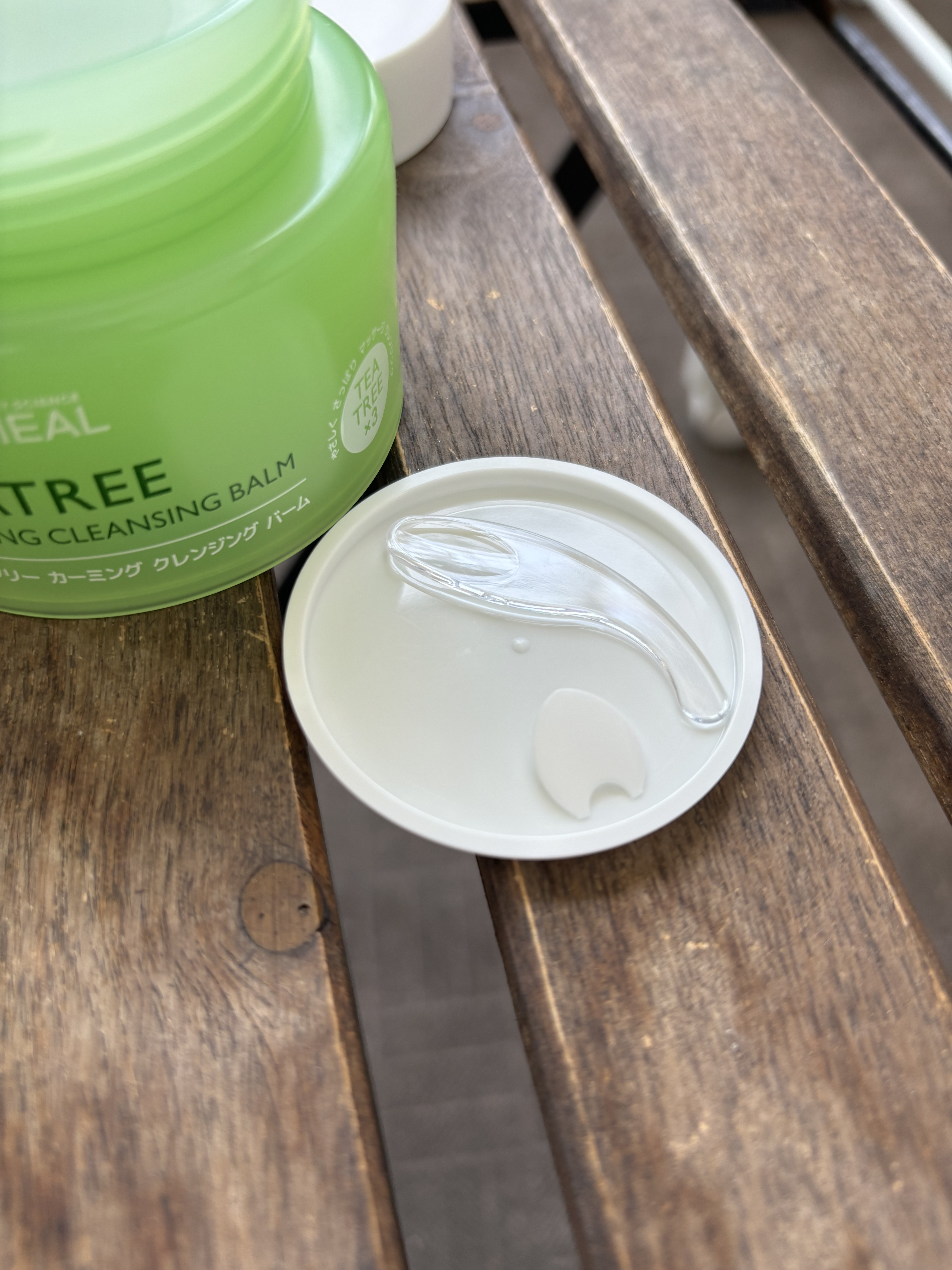 ティーツリーカーミングクレンジングバーム/MEDIHEAL/クレンジングバームを使ったクチコミ（3枚目）