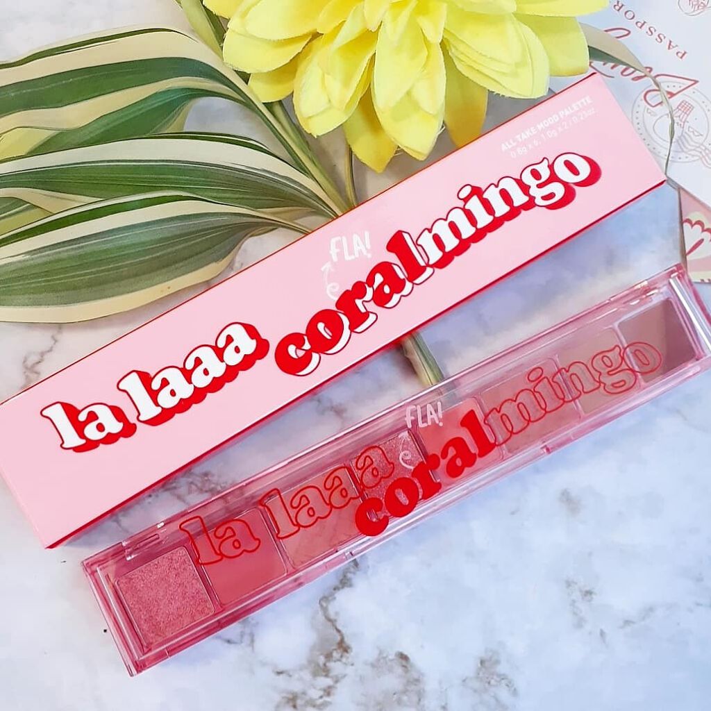 オール テイク ムード パレット(24AD) 【旧】02 LALA CORALMINGO/PERIPERA/アイシャドウパレットを使ったクチコミ（2枚目）