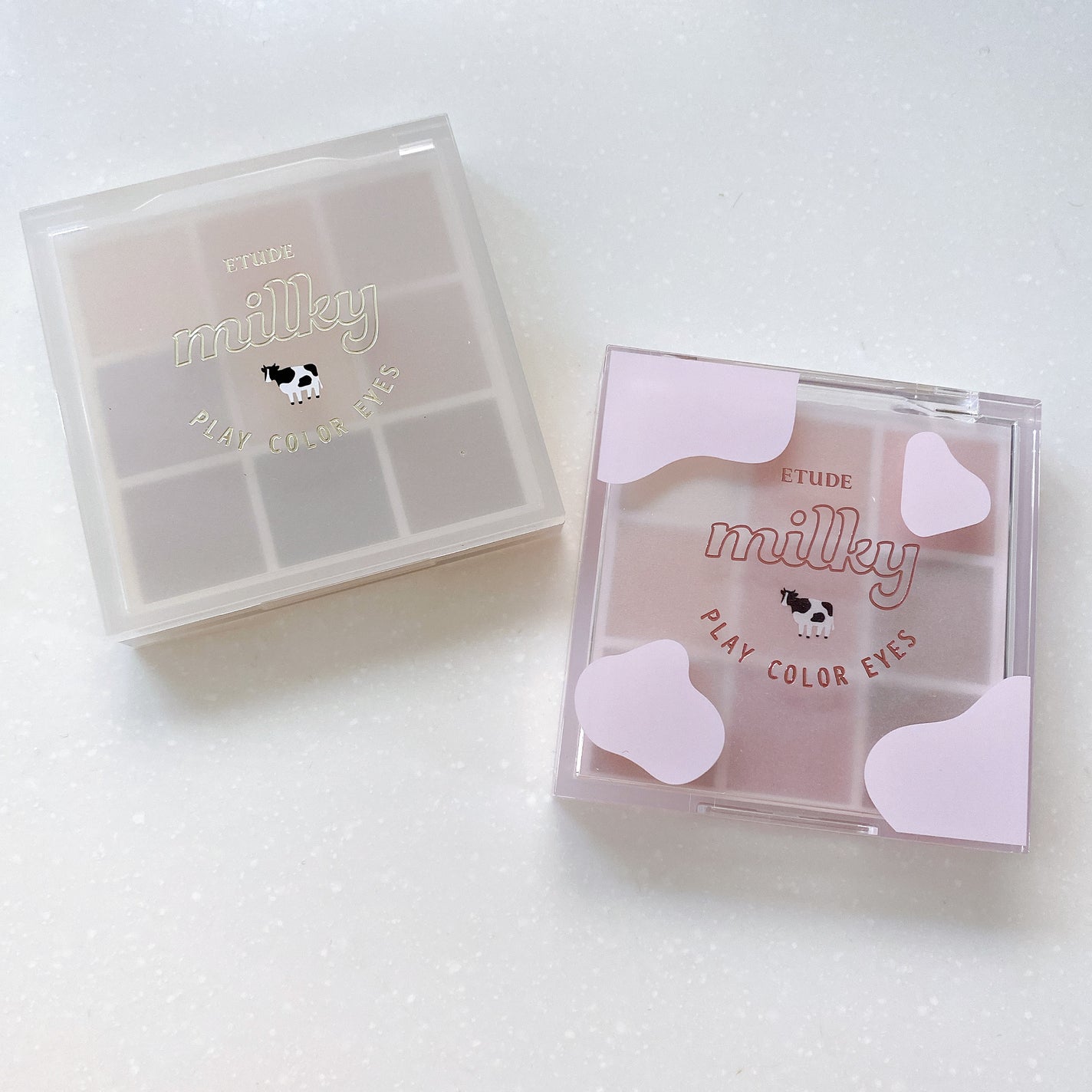 プレイカラーアイズ ≪ミルキーコレクション≫/ETUDE/アイシャドウパレットを使ったクチコミ(2枚目)