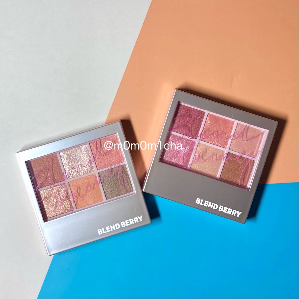 オーラクリエイション/BLEND BERRY/アイシャドウパレットを使ったクチコミ（2枚目）