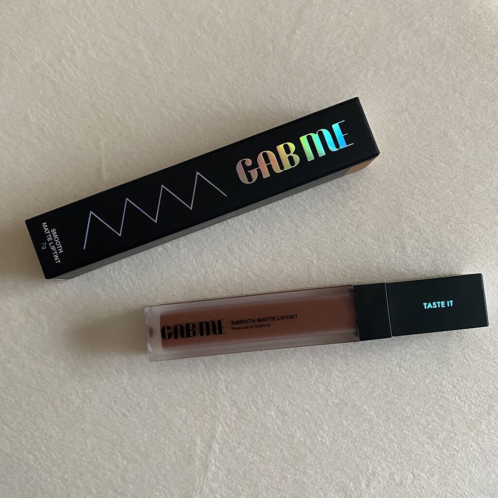 スムースマットリップティント/GAB ME/リップティントを使ったクチコミ（1枚目）
