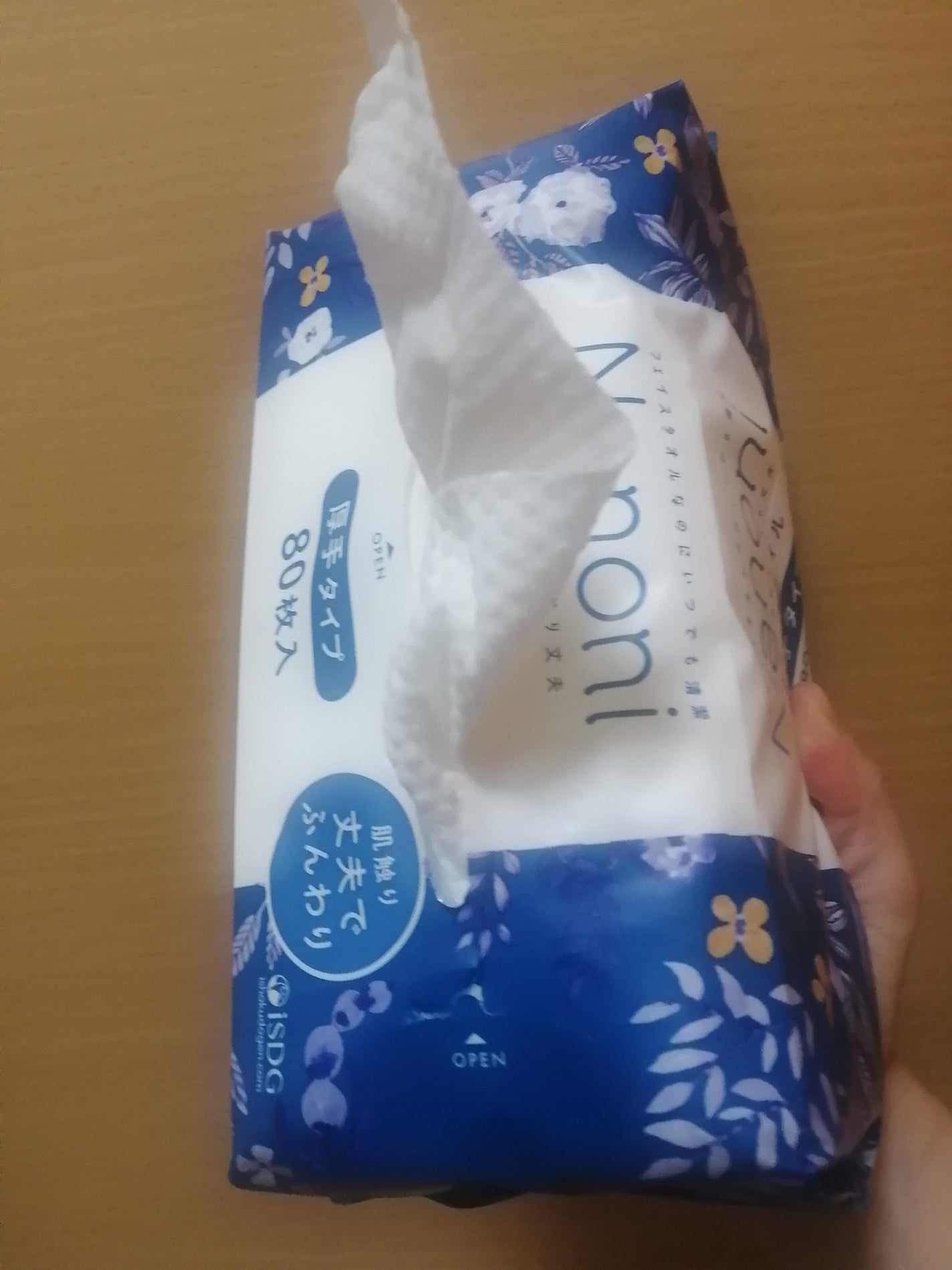 いつでも清潔 Face towel 厚手タイプ/ISDG 医食同源ドットコム/その他を使ったクチコミ(4枚目)