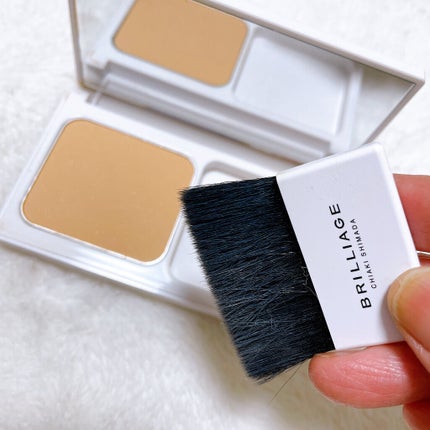 パウダリーファンデーション ソフトシャイニー/ブリリアージュ/パウダーファンデーションを使ったクチコミ(2枚目)