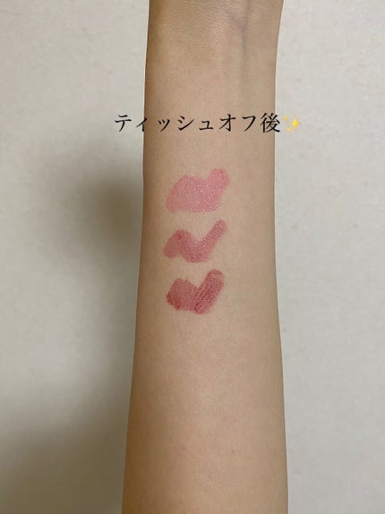 グラスティングウォーターティント/rom&nd/リップティントを使ったクチコミ(3枚目)