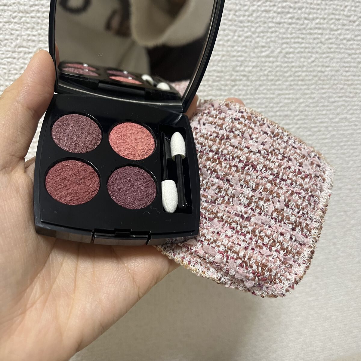 レ キャトル オンブル ツイード/CHANEL/アイシャドウパレットを使ったクチコミ（2枚目）
