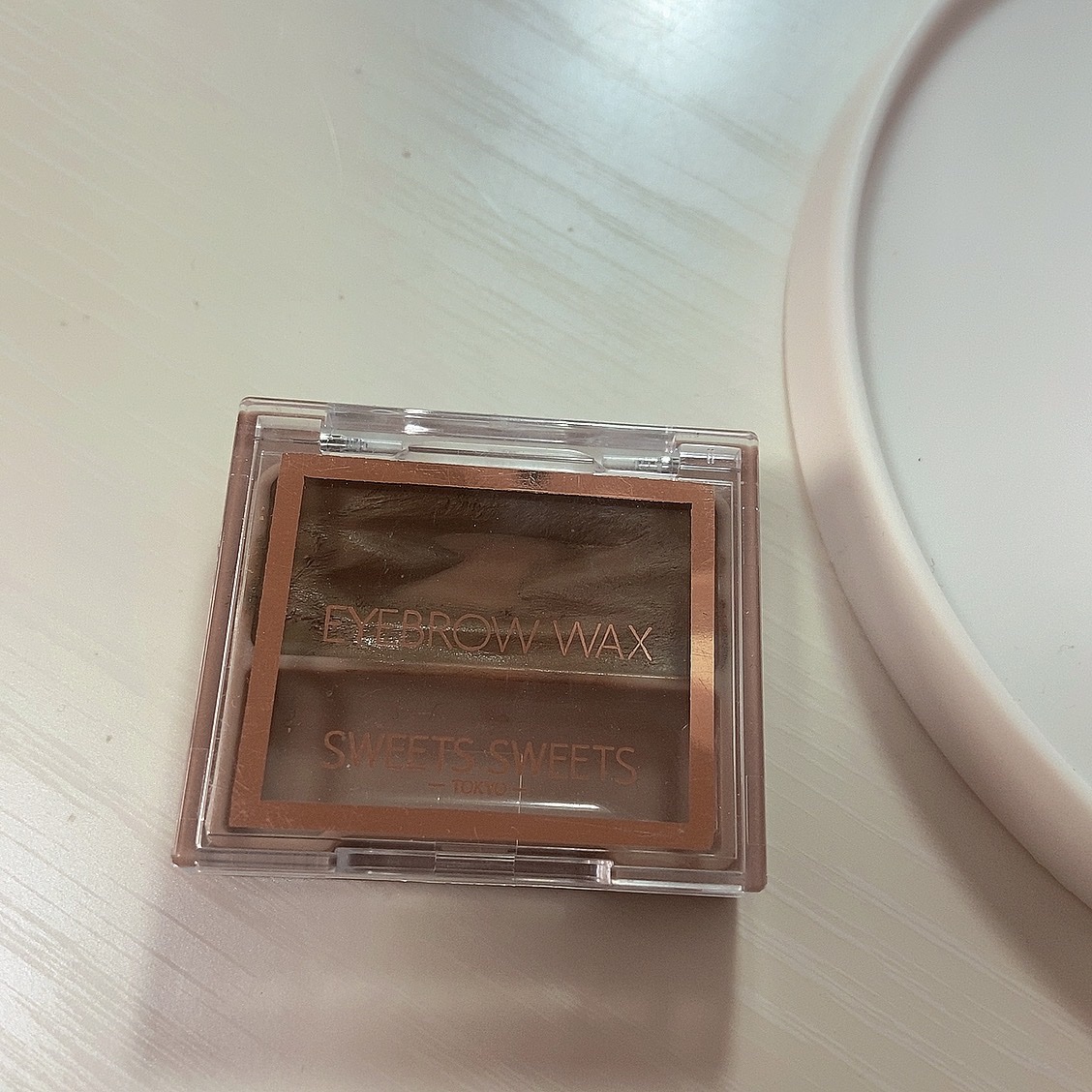 アイブロウワックス 05 シナモングレージュ/スウィーツ スウィーツ/その他アイブロウを使ったクチコミ（2枚目）