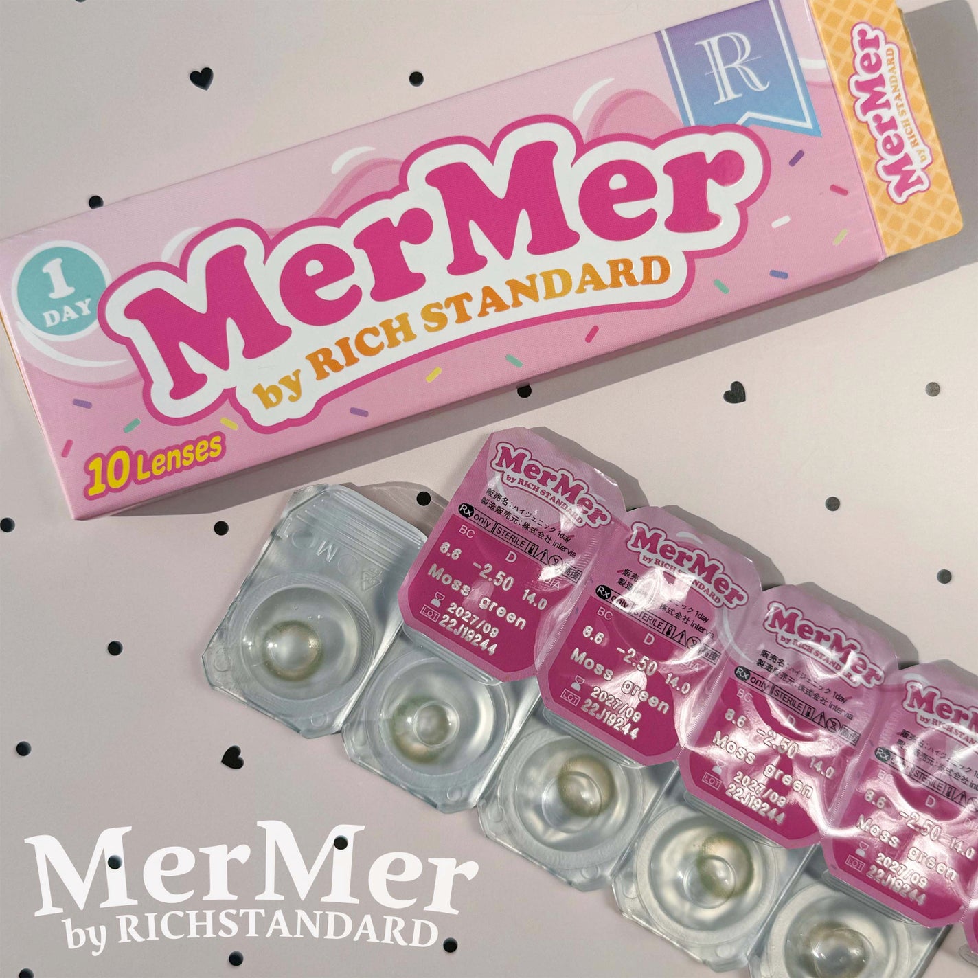 MerMer by RICH STANDARD/RICH STANDARD/カラーコンタクトレンズを使ったクチコミ(5枚目)