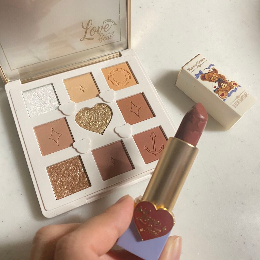 Love Bear 9色 アイシャドウパレット/FlowerKnows/アイシャドウパレットを使ったクチコミ(2枚目)