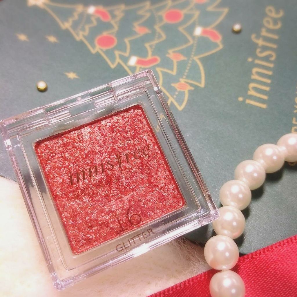 マイアイシャドウ グリッター/innisfree/単色アイシャドウを使ったクチコミ（1枚目）