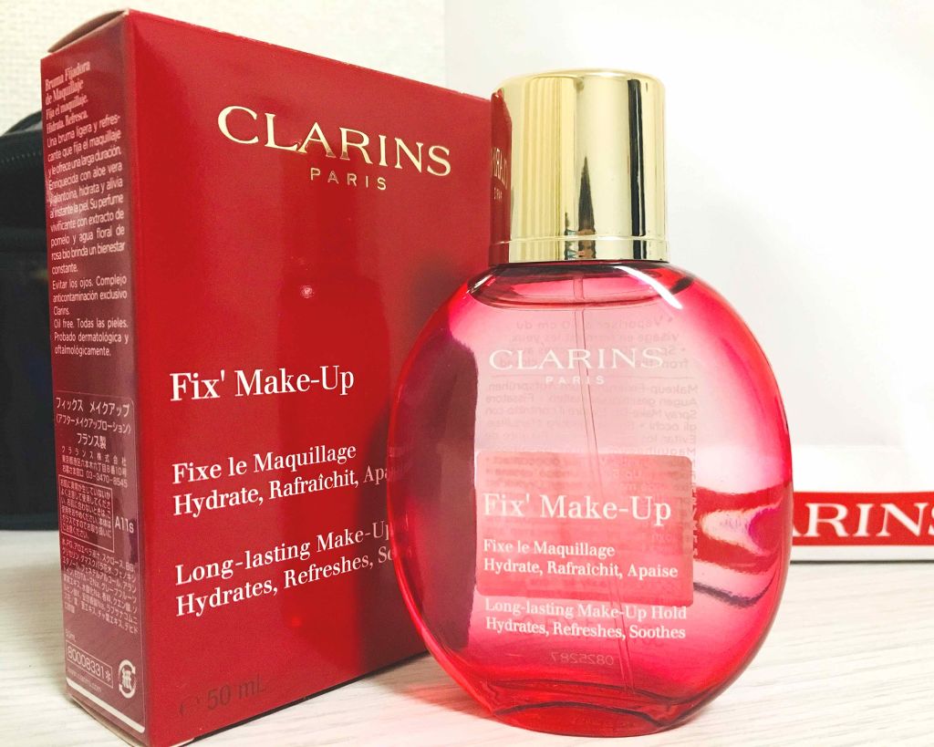 フィックス メイクアップ/CLARINS/ミスト状化粧水を使ったクチコミ(1枚目)