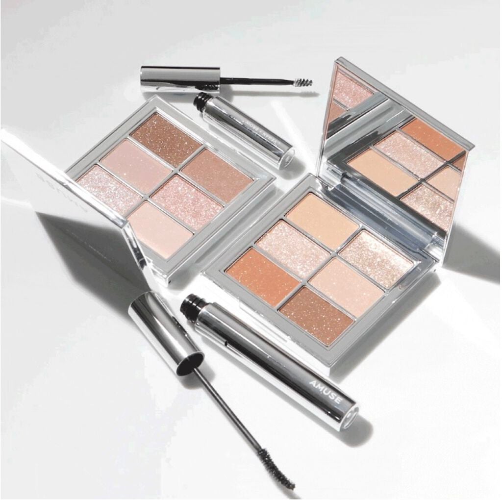 アイ ヴィーガン シアーパレット/AMUSE/アイシャドウパレットを使ったクチコミ(5枚目)