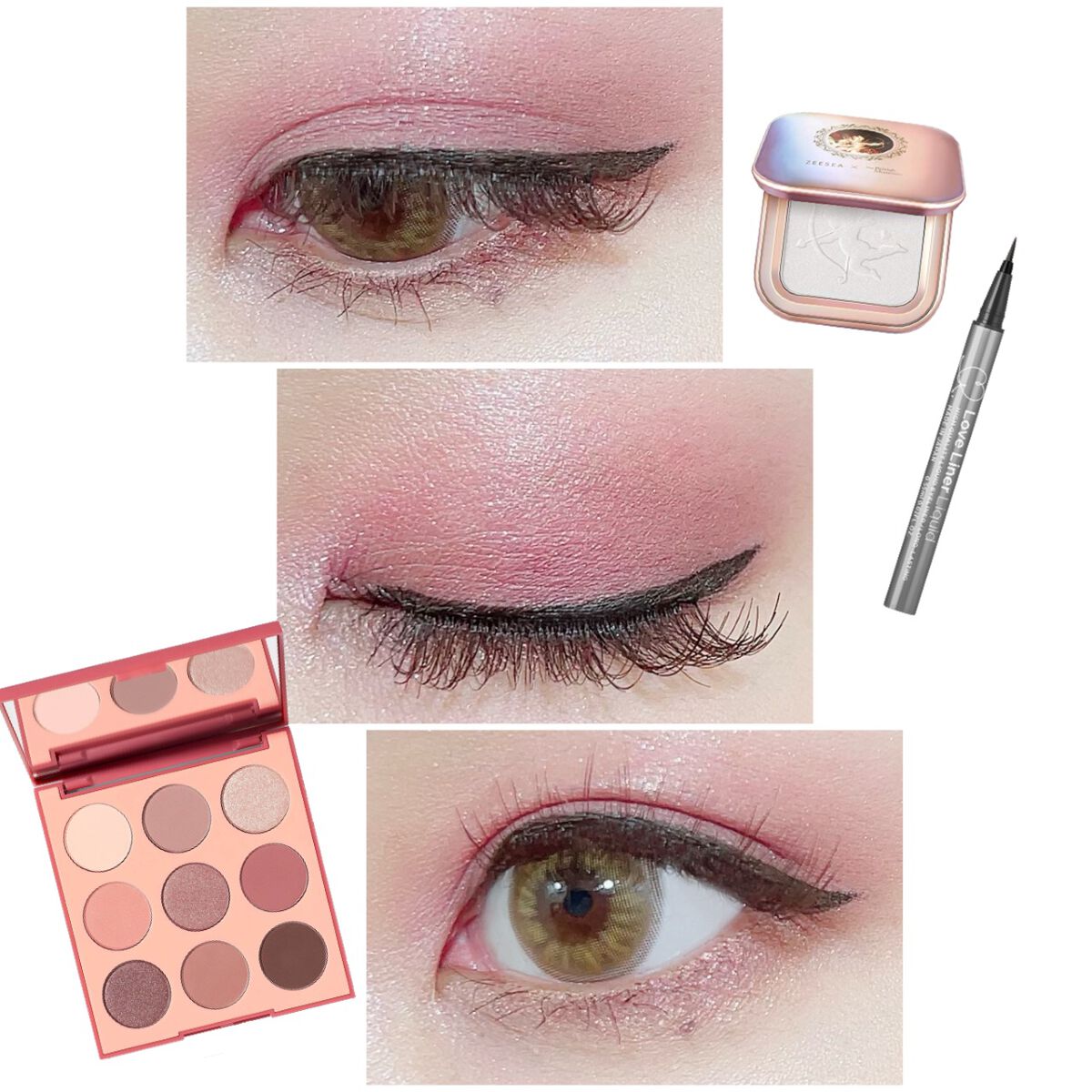 AYA on LIPS 「.#今日のメイクmorpheかわいーーーーーーー💗粉質も使い..」(1枚目)