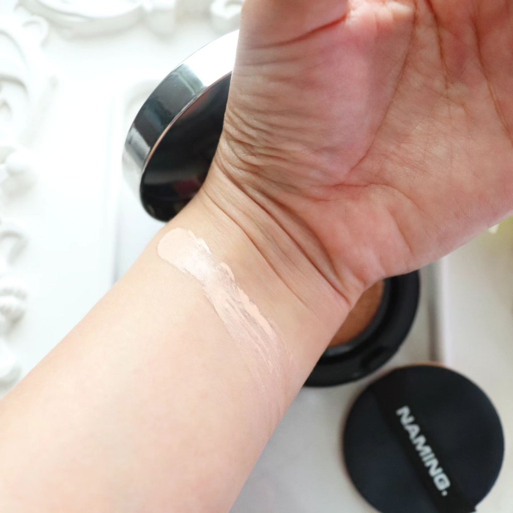 ネーミング レイヤード フィットクッション 23Y/NAMING./クッションファンデーションを使ったクチコミ（3枚目）