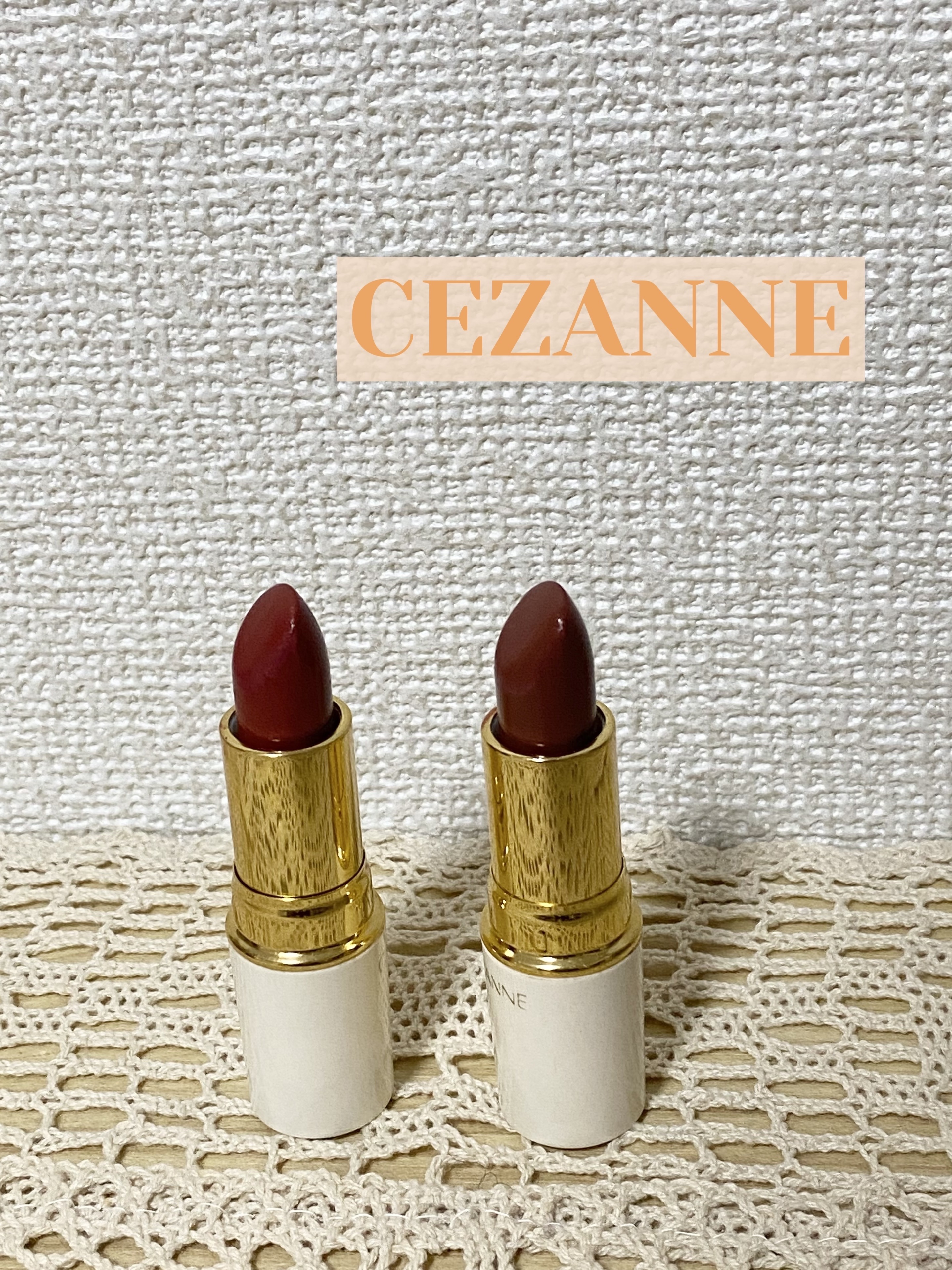 ラスティング リップカラーN/CEZANNE/口紅を使ったクチコミ（1枚目）