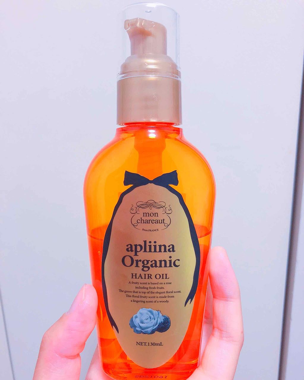 モンシャルーテ アプリーナ オーガニック ヘアオイル/モンシャルーテ/ヘアオイルを使ったクチコミ（2枚目）